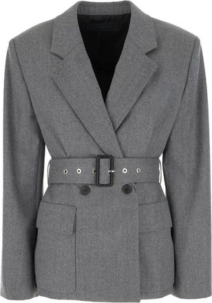 Lanvin Mujer, Chaquetas, Gris, Talla: M