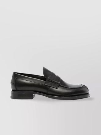 Lanvin leather loafers