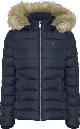 Tommy Jeans Down Jacket With Removable Hood And Cozy Feather Padding