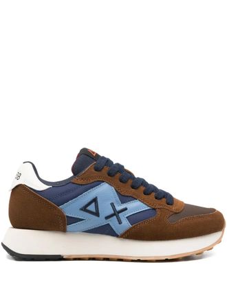 Sun 68 Fox Jaki Bicolor sneakers - men - Leather/Fabric/Polyurethane/Fabric/Rubber - 46 - Brown