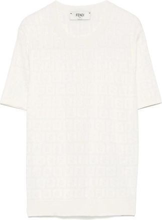 Fendi FF-jacquard T-shirt