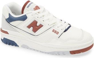 New Balance 550 Basketball Sneaker in Sea Salt/Relic Brown at Nordstrom, Size 10 Womens
