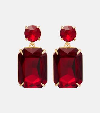 Carolina Herrera Orecchini pendenti con cristalli