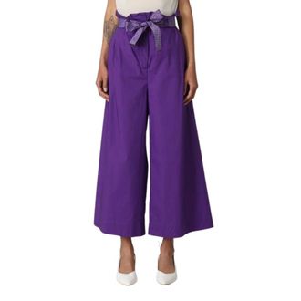 Pinko Pinko, Dames, Broeken, Paars, Maat: XS