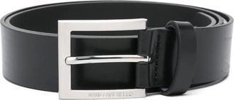 Karl Lagerfeld K/Essential belt - men - Calf Leather - 115 - Black