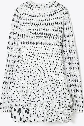 Tory Burch Womens Taffeta Shower Cap Dress, size 10