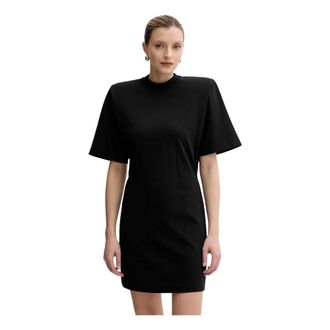 Pinko Mujer, Vestidos, Negro, Talla: L