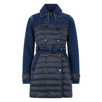 Moorer Elegante giacca invernale con tasche - - Coats - Donna - Blu - S