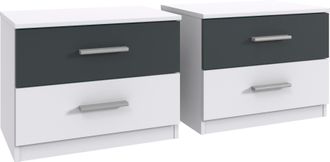 Wimex Nachtkommode »Budapest« wahlweise einzeln oder im 2er Set, mit jeweils 2 Schubladen