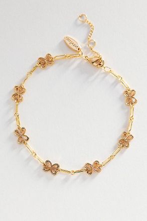 Maeve Clover Chain Wrap Bracelet