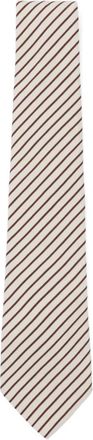 Paul Smith Cravatta a righe - Toni neutri