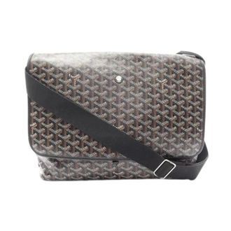Goyard Pre-owned Vintage Shoulder Bag - Dames - Pre-owned - Zwart - Maat: ONE Size Leer