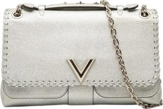 Louis Vuitton Pre-owned Shoulder Bags, female, Gray, Size: ONE SIZE Pre-owned Vintage Shoulder Bag