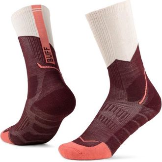 Buff Merino MW Crew Wandersocken - Unisex | rot