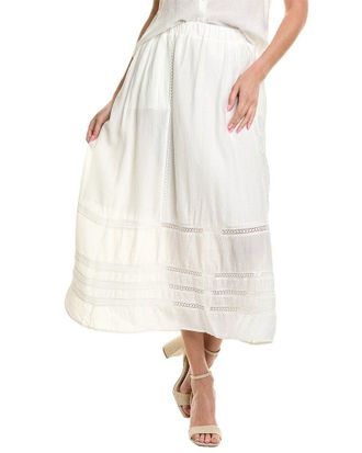 Nicole Miller Lace Trim Skirt