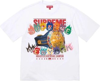 SUPREME FW26 Undisputed S/S T-Shirt White SUP-FW26-015-WHT