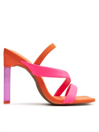 Call It Spring Womens Nightout Heeled Sandal In Bright Pink
