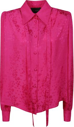 John Richmond Palanu Dotted Viscose Blouse