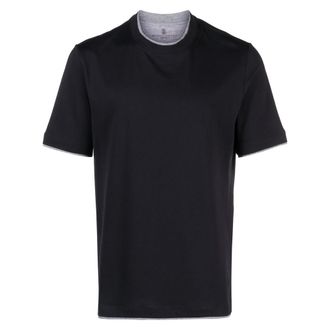 Brunello Cucinelli Layered-effect Cotton T-shirt