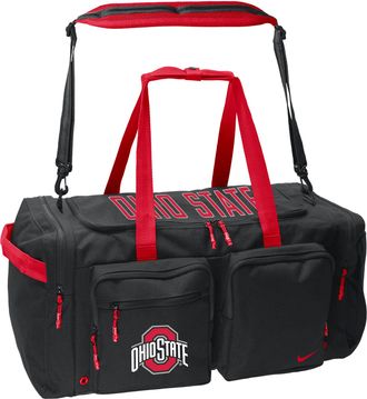 Nike Ohio State Utility Power 2.0 Nike Mens College Duffel Bag in Black | II9991-010