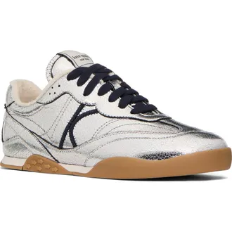 Kate Spade New York ks drift sneaker in Silver/captain Navy at Nordstrom, Size 8.5