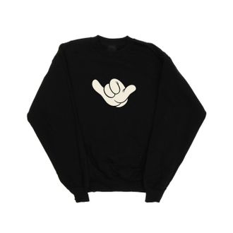 Disney Heren Mickey Mouse Skate Sweatshirt (Zwart)