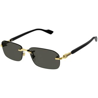 Gucci Sunglasses, unisex, Yellow, 56 MM, Stylish Sunglasses for Everyday Wear