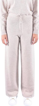 MC2 Saint Barth Pantalones Palazzo Cambon - Trousers - Mujer - Beige - M