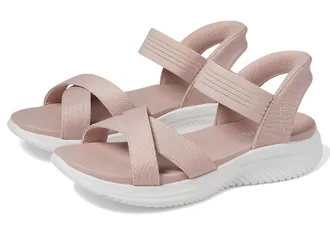 Skechers Ultra Flex 3.0 - Never Netter Hands Free Slip-Ins Womens Sandals Blush : 8.5 B - Medium, Synthetic