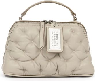 Maison Margiela Glam Slam Embroidery Trapezoid tote bag - Neutrals