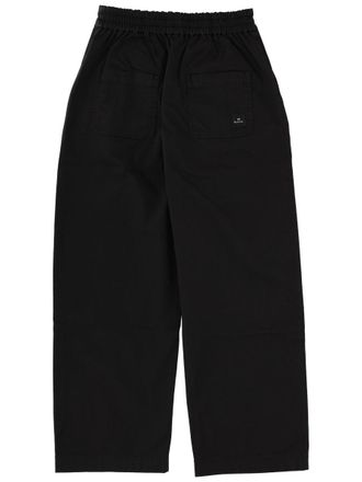 Paul Smith Organic Cotton Tailored Trousers - Black