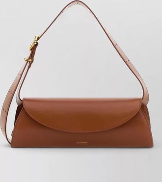 Jil Sander cannolo small leather shoulder bag