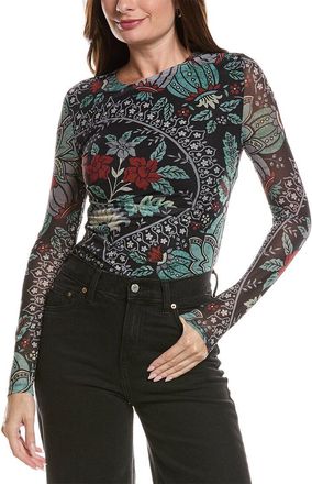 Elie Tahari The Delilah Mesh Top