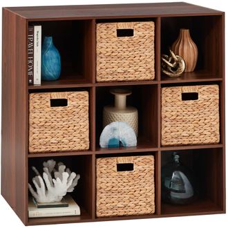 Best Choice Products 9-Cube Storage Organizer, 11in Shelf Opening, Bookcase w/ 3 Removable Back Panels