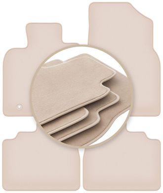 OEM Alfombrillas Premium Beige Para: Lexus Es Vii Sed&aacute;n 2017