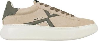 Alexander Smith College - Heren - Sneakers - Beige - 45 EU - Leer - Schoenen