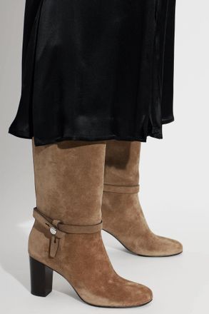 Tory Burch Romy Heeled Boots, Womens, Brown