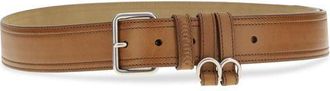 Miu Miu Womens Brown Calf Leather Bos Taurus Regular Belt