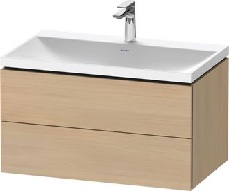 Duravit Duravit L-cube Conjunto En C Suspendido, 2 Cajones, Sin