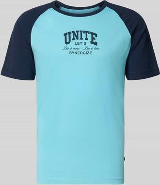 s.Oliver Red Label Regular Fit T-Shirt aus reiner Baumwolle in Tuerkis, Gr&ouml;&szlig;e 3XL