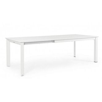 BIZZOTTO Bizzotto - Tavolo allungabile Konnor Bianco 160/240 x 100 x76 cm