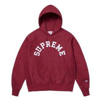 SUPREME Champion Hooded Sweatshirt Cardinal SS25SW57-CARDINAL