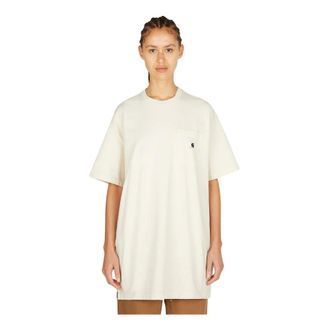 Carhartt Work in Progress Carhartt Wip, Tunics, female, Beige, Size: M Nelson T-Shirt