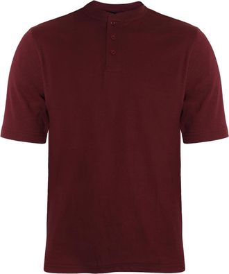 Generic Mens Fashion Henley Shirts Short Sleeve Button Up Cotton Collarless T Shirt Cardigan Casual T-Shirt Breathable Tops (UK, Alpha, 3XL, Regular, Regular,