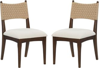 Safavieh Couture Capriano Woven Dining Chair