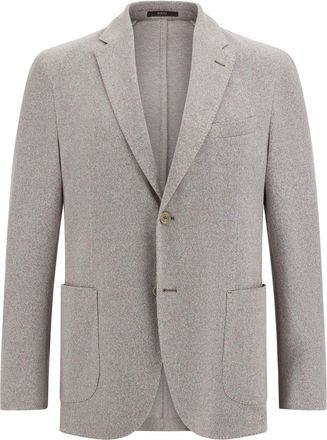 Boggi Milano B jersey blazer - Grijs