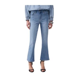 Liu Jo Jeans, Dames, Blauw, W30, Denim, Ua 6075-Ds 081 Cropped Jeans