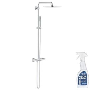 GROHE Columna De Ducha Con Mezclador Termost&aacute;tico Vitalio Joy System 230 Con Limpiador Grohclean - Grohe