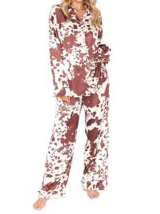 Show me your Mumu Overslept Pj Set In Holy Cow