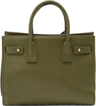 Saint Laurent Borsa tote Baby Sac De Jour 2023 - Verde